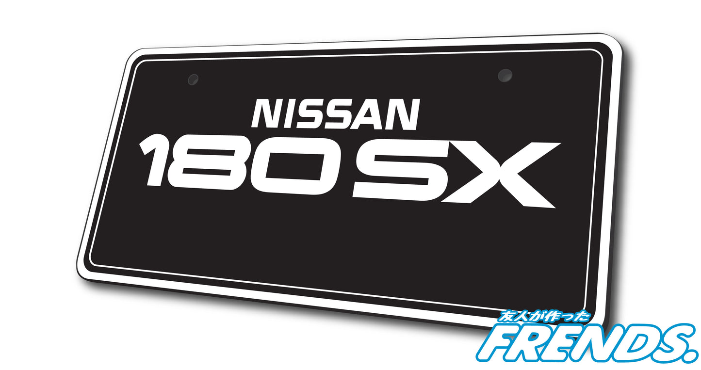 180sx Acrylic Vanity Plates