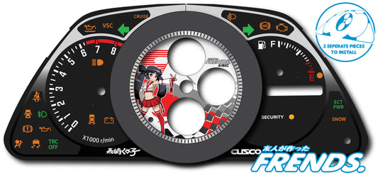 XE10 CUSCO Livery Gauge Cluster Decal Kit