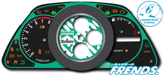 XE10 Marlboro Menthol Livery Gauge Cluster Decal Kit