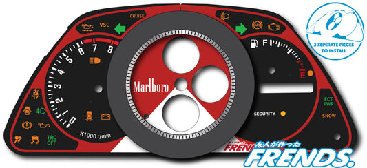 XE10 Marlboro Livery Gauge Cluster Decal Kit