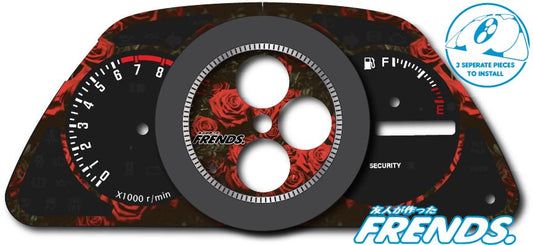 XE10 Red Roses Livery Gauge Cluster Decal Kit