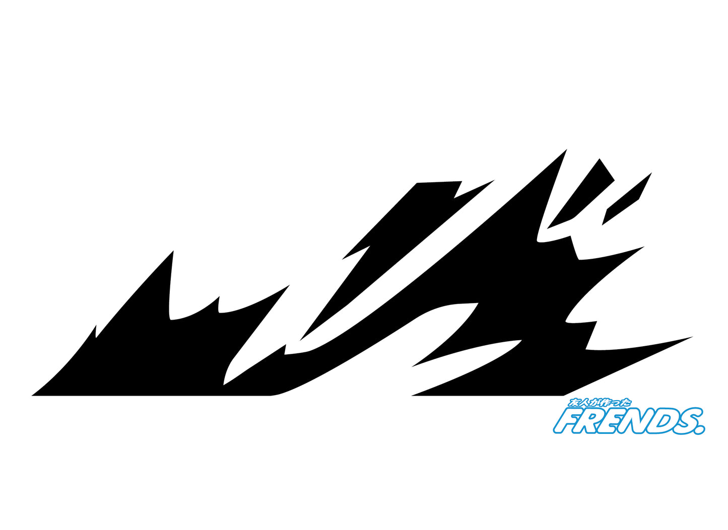 Anime Dust Smoke Solid Window Decal