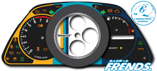 XE10 TRUST Livery Gauge Cluster Decal Kit