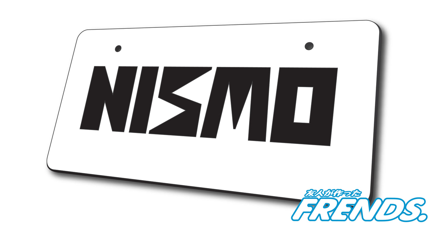 NISMO (old logo) Acrylic Vanity Plates