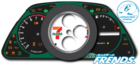 XE10 7-Eleven Livery Gauge Cluster Decal Kit
